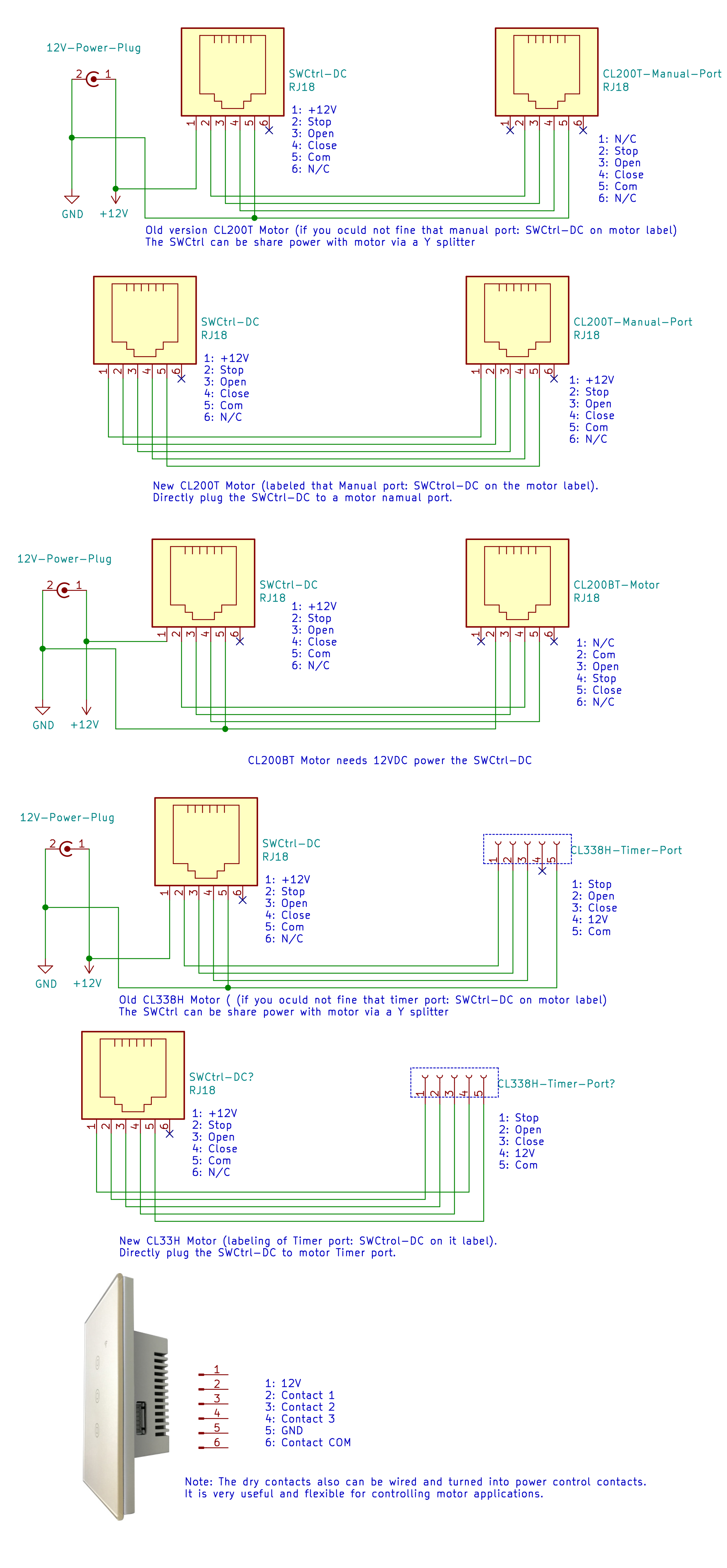 SWCtrl-DC Wiring Diagram 